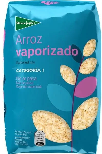 Arroz vaporizado