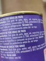 Bloc de foie gras de pato sin gluten