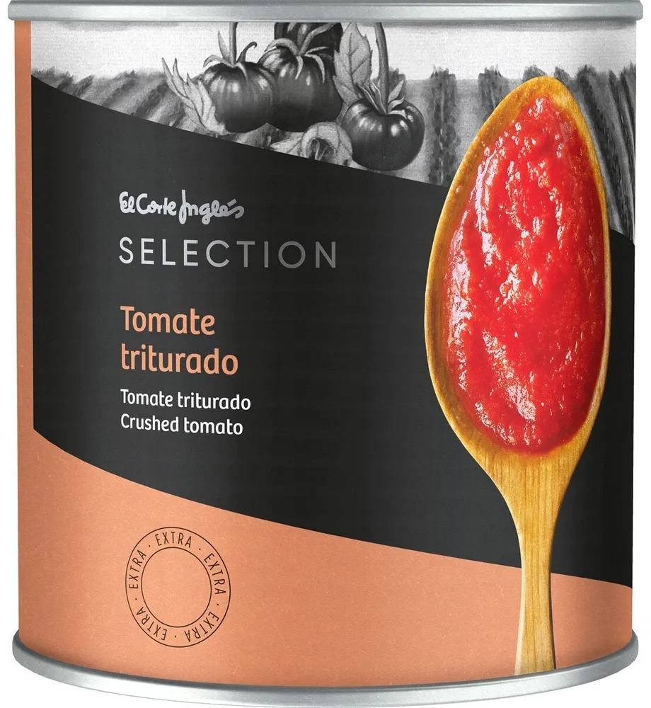 Tomate natural triturado calidad extra