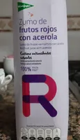 Zumo de frutos rojos con acerola
