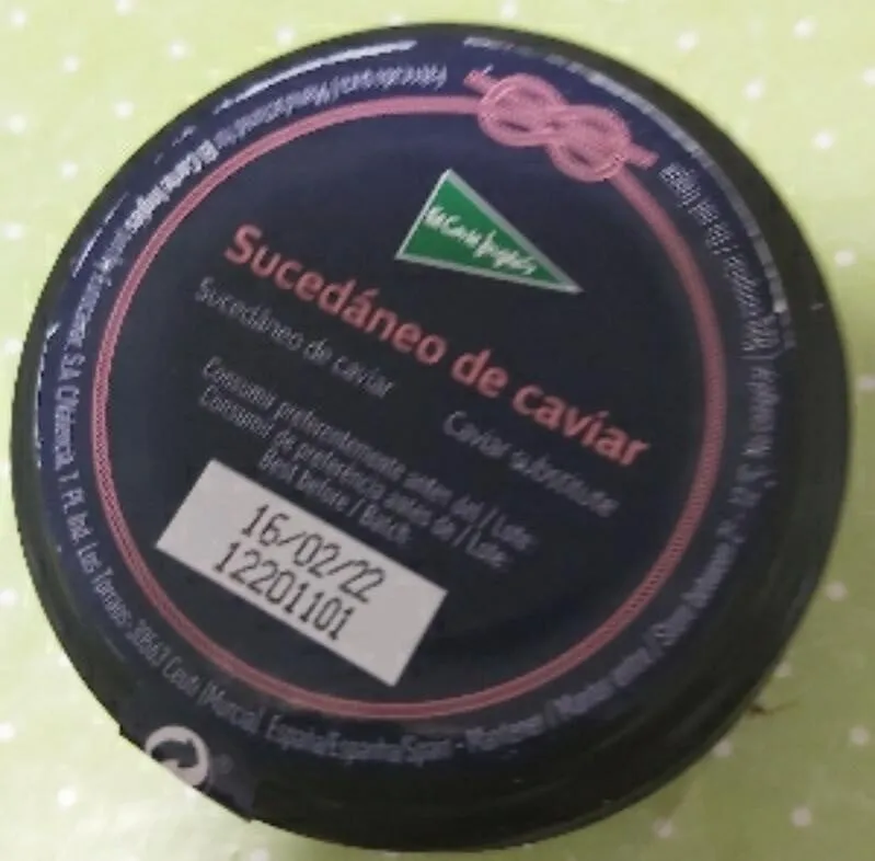 Sucedáneo de caviar tarro