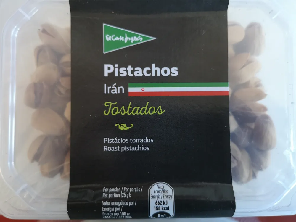 Pistachos de Irán tostados