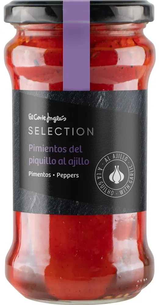 Pimientos del piquillo enteros asados