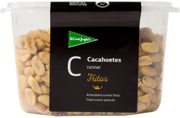Cacahuetes runner fritos