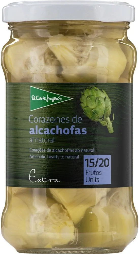 Corazones de alcachofa 15-20 piezas