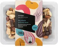 Mix selecto de frutos secos crudos tarrina 200 g