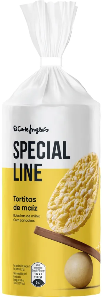 Tortitas de maíz sin gluten
