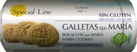 Galletas tipo María sin gluten