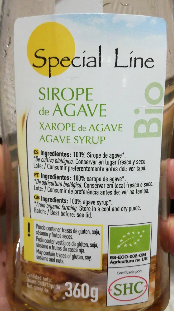 Sirope de Agave