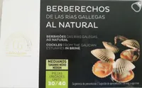 BERBERECHOS DE LAS RÍAS GALLEGAS AL NATURAL