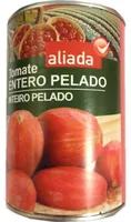 Tomate entero pelado