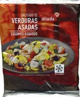 Salteado de verduras asadas