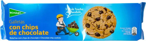 Galletas con chips de chocolate