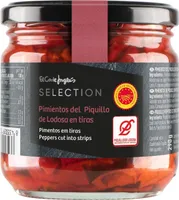 Pimientos del piquillo tiras asados y pelados a mano