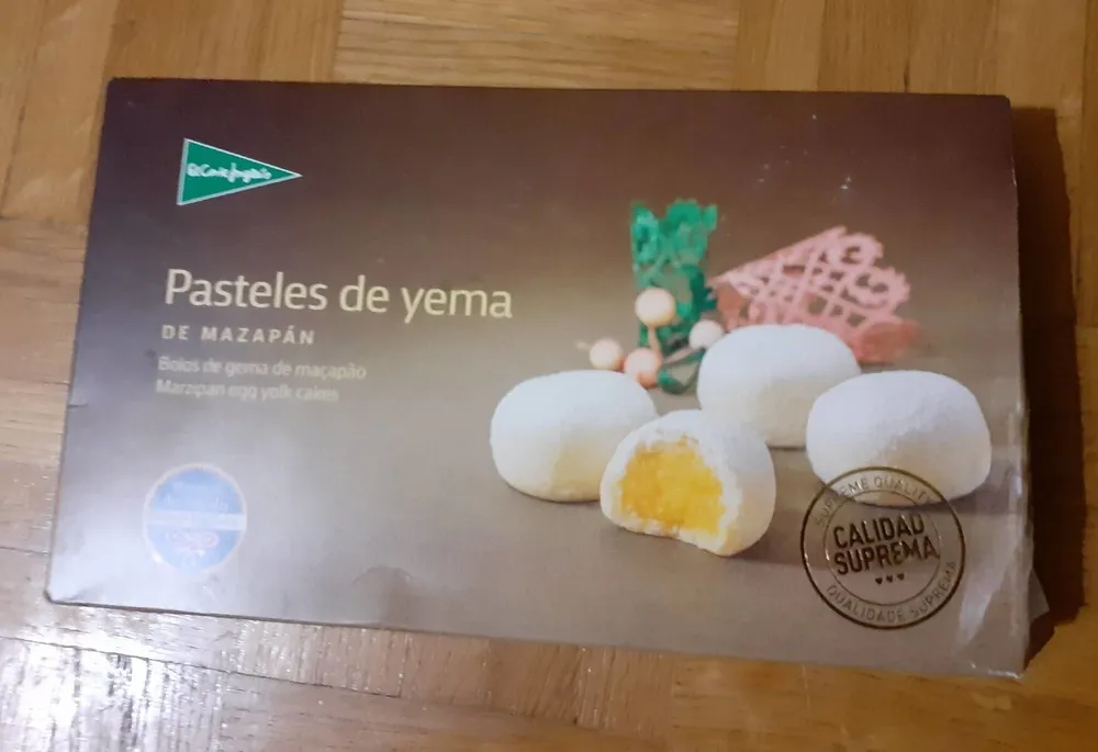 Pasteles de yema