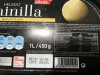 Helado de vainilla