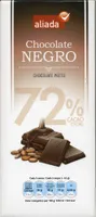 Chocolate negro 72% cacao