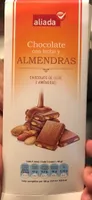 Chocolate con leche y almendras