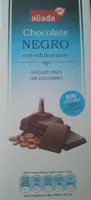 Chocolate negro con edulcorante