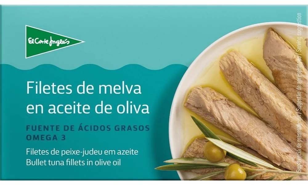 Filetes de melva en aceite de oliva