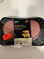 Hamburguesas mixtas vacuno-cerdo sin gluten