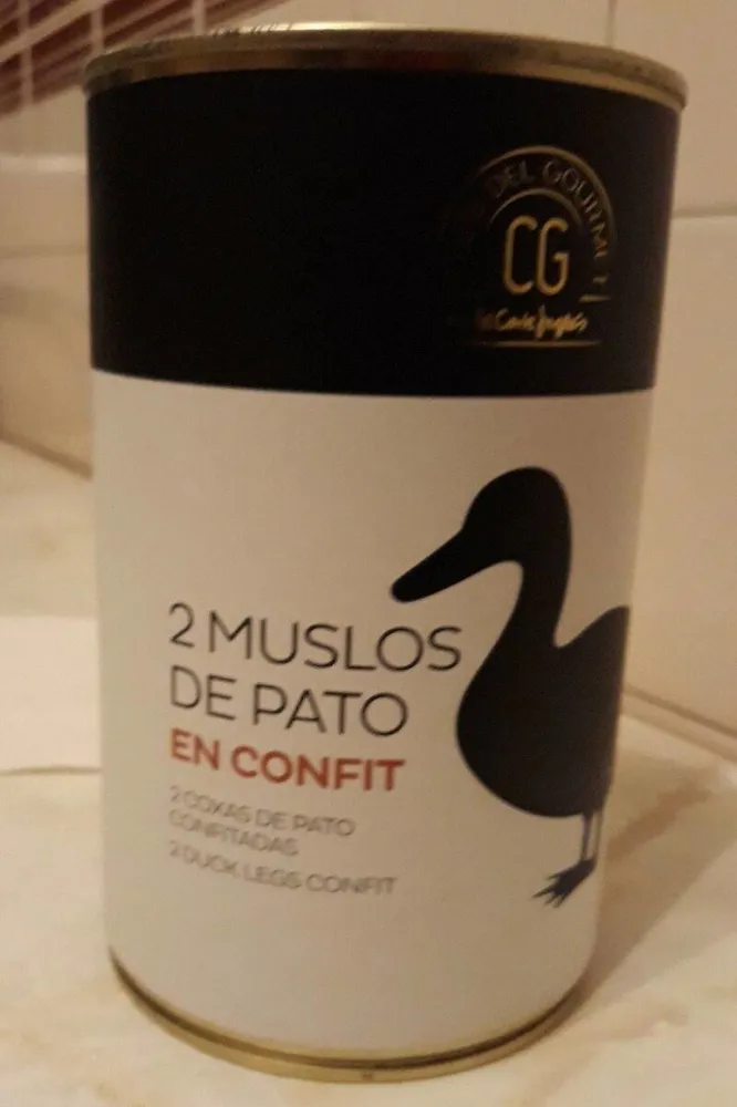 Muslos de pato en confit