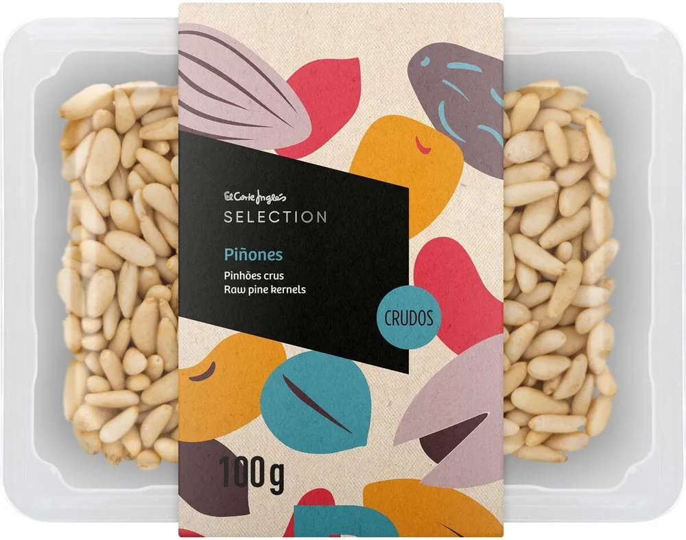 Piñones crudos tarrina 100 g