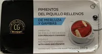 Pimientos del piquillo rellenos de merluza y gambas