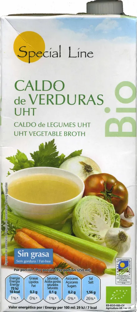 Caldo de verduras