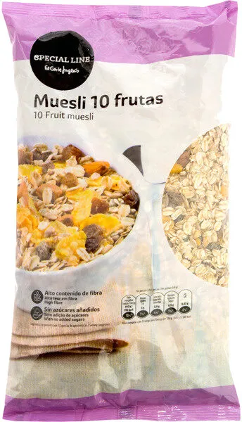 Muesli 10 frutas