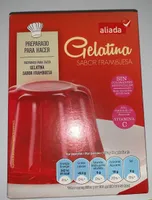 Preparado para Gelatina sabor frambuesa