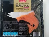 Salmón ahumado noruego