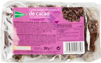 Gofres belgas con cobertura de cacao