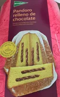 Pandoro relleno de chocolate