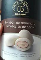 Bombón de almendra recubierto de coco
