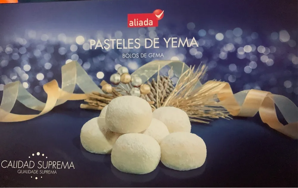 pasteles de yema