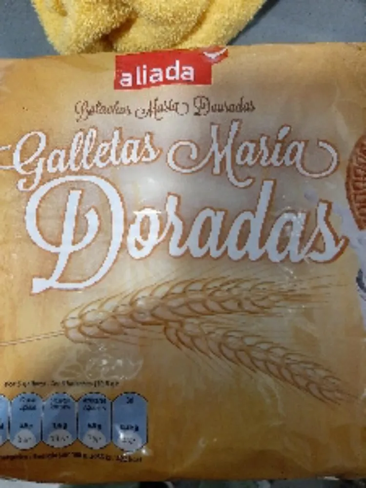 Galletas maría doradas