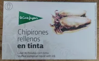 Chipirones rellenos en tinta