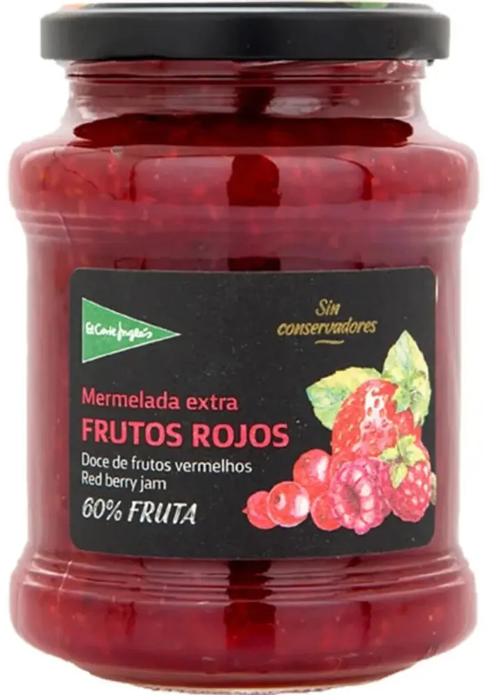 Mermelada extra frutos rojos