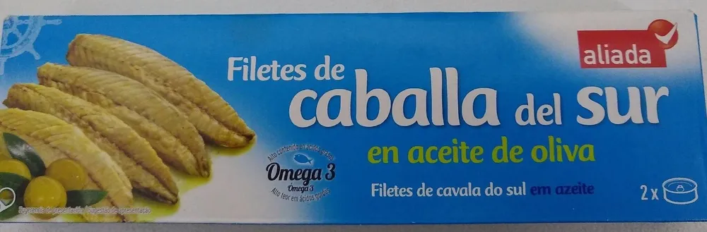 Filetes de caballa del sur