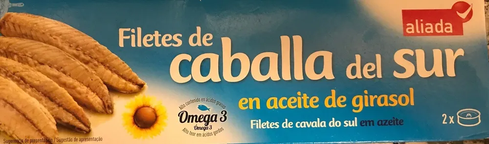Filetes de caballa del sur