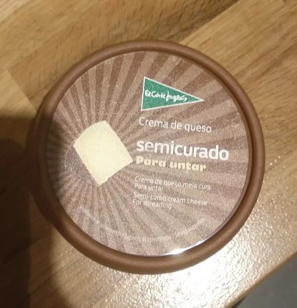 Crema queso semicurado