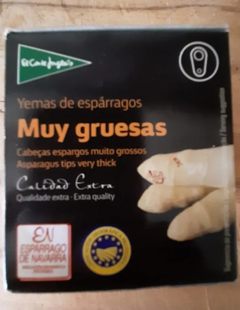 Yemas de espárragos Muy gruesas