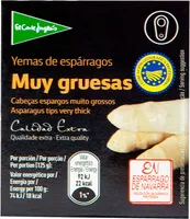 Yemas de espárragos muy gruesas