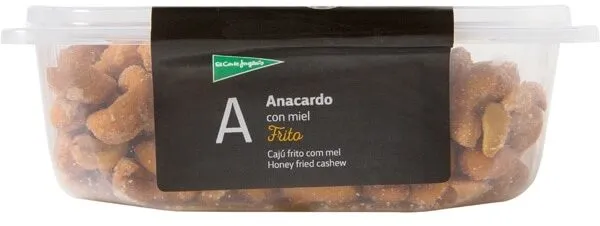 Anacardo frito con miel