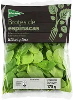 Brotes espinacas