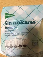 Pan de molde blanco sin azúcares añadidos rebanadas