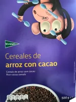 Cereales de arroz con cacao