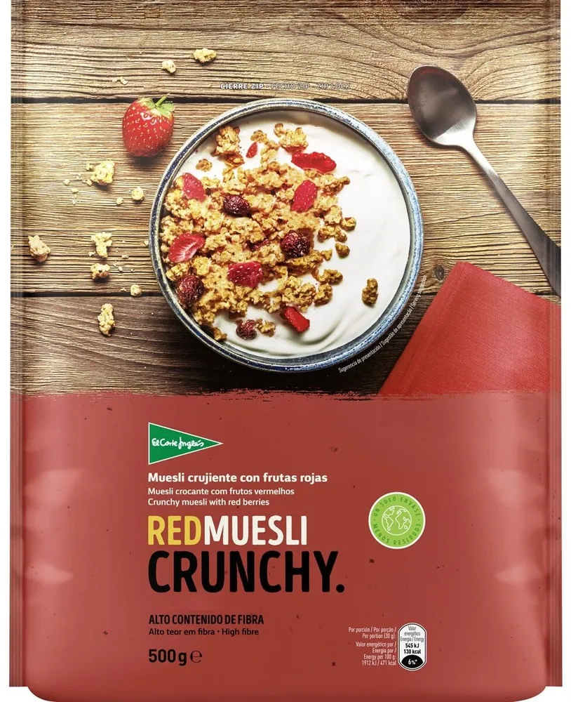 Muesli crunchy & red