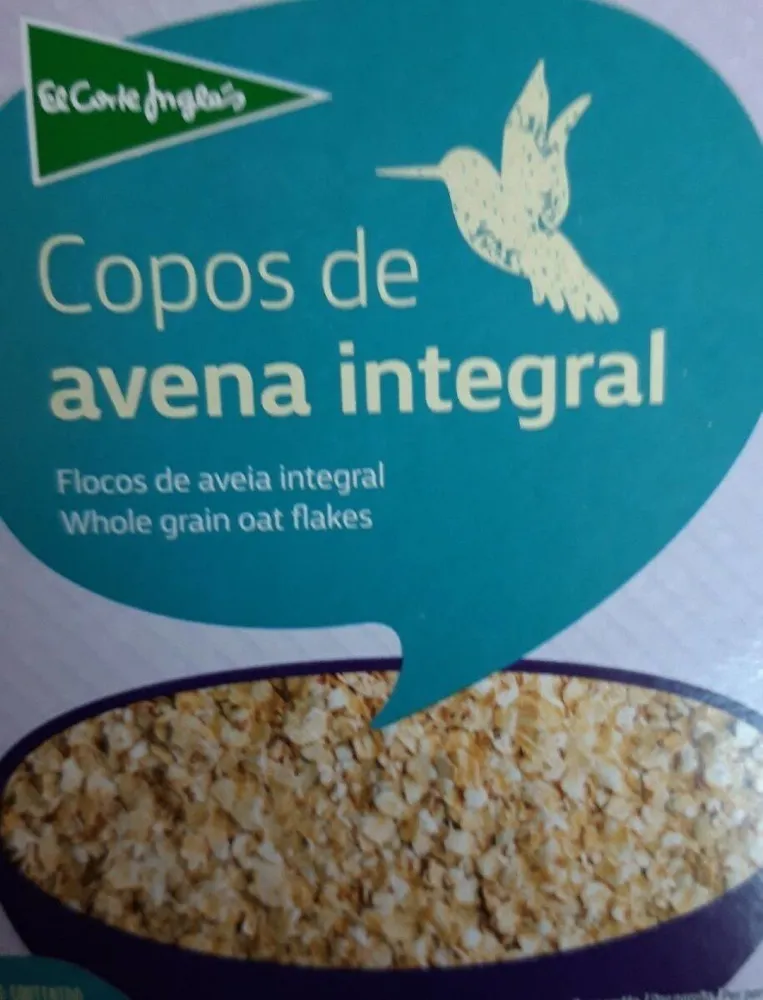 Copos de avena integral